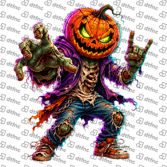 Halloween - Pumpkin Zombie
