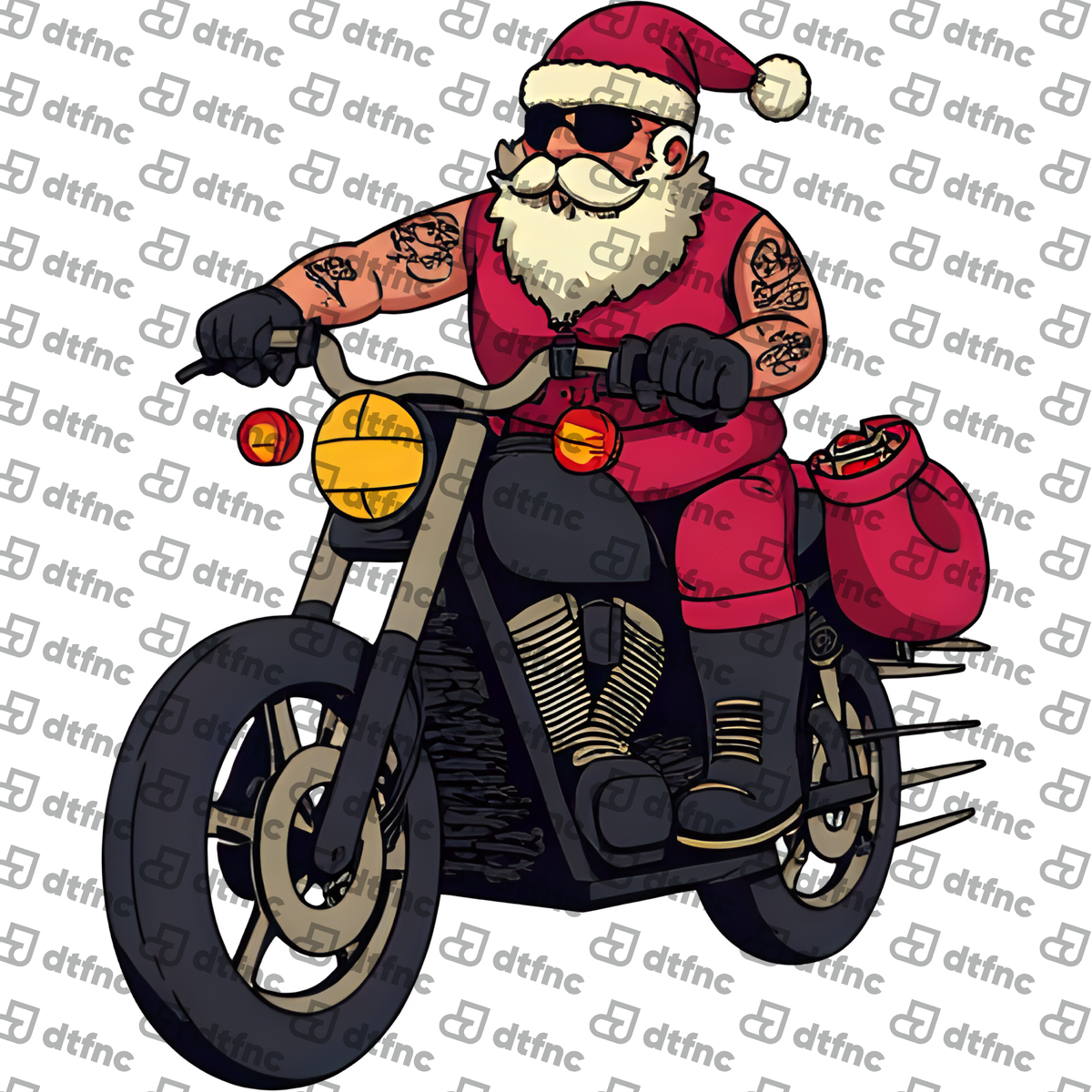 Christmas - Biker Santa