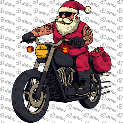 Christmas - Biker Santa