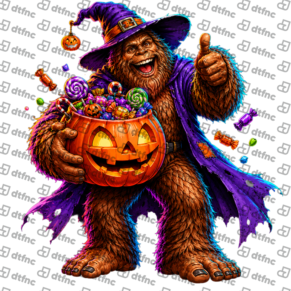 Halloween - Trick-or-Treat Bigfoot
