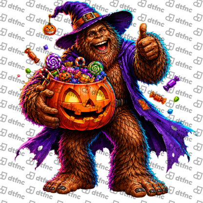 Halloween - Trick-or-Treat Bigfoot