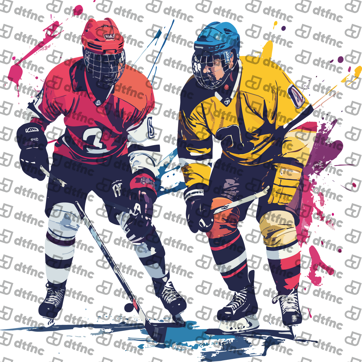 Winter Olympics - Dynamic Ice Hockey Duel