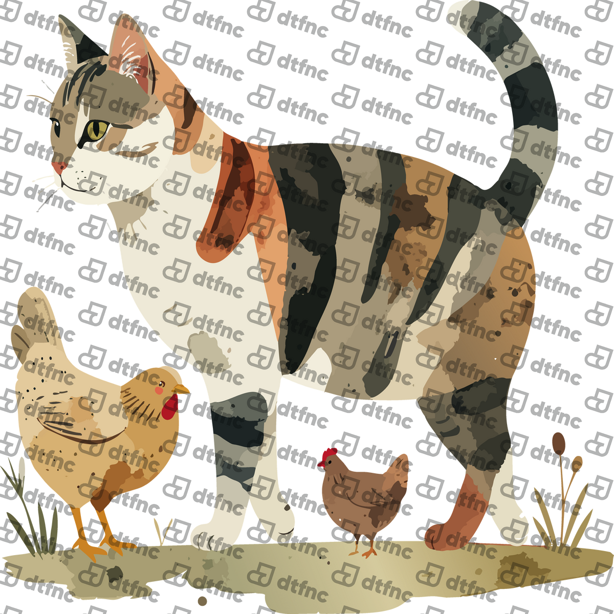 Animals - Farmyard Friends Cat