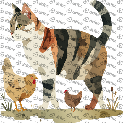 Animals - Farmyard Friends Cat