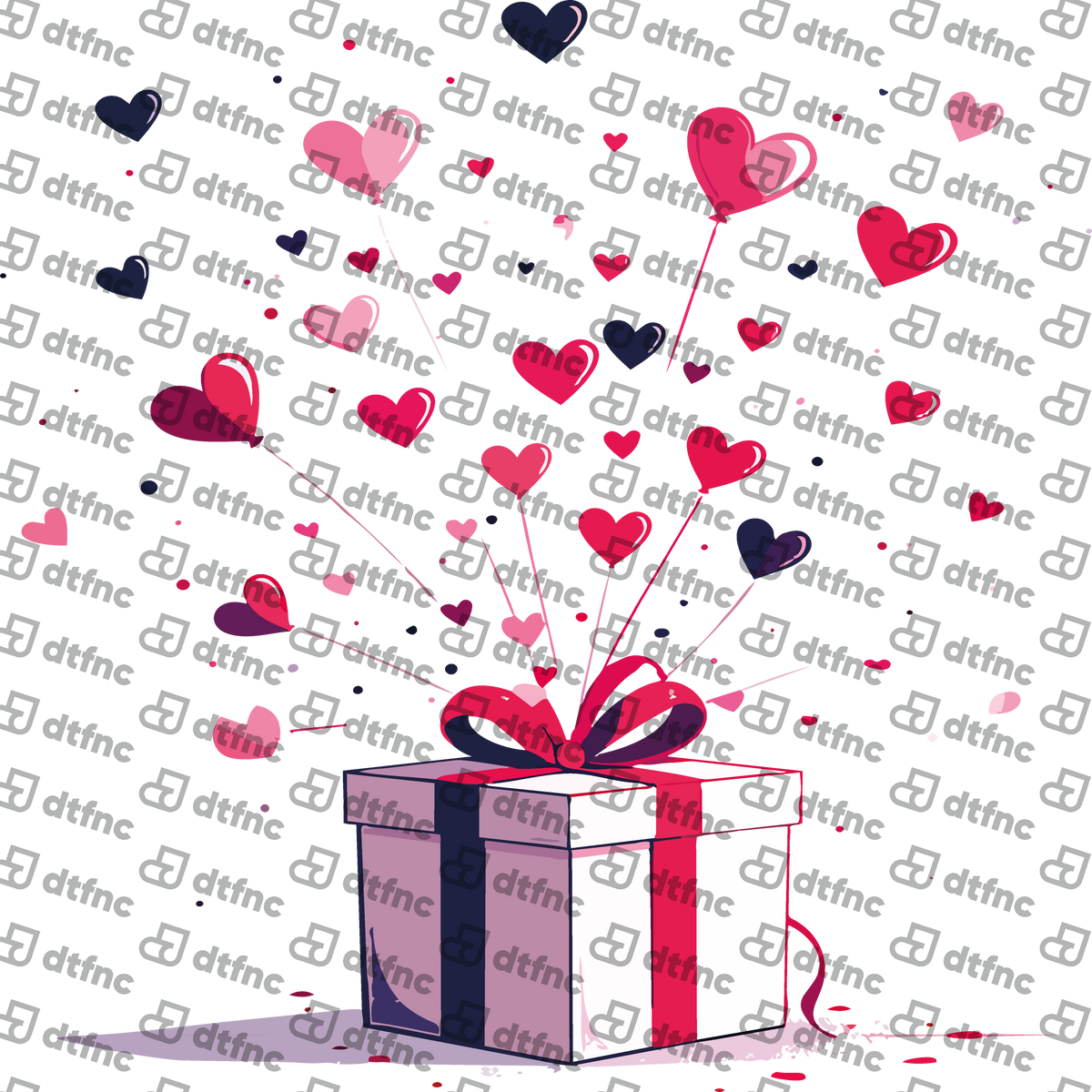 Valentine's Day - Bursting Heart Gift Box