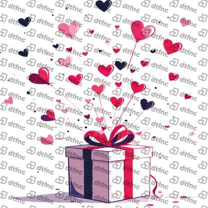 Valentine's Day - Bursting Heart Gift Box