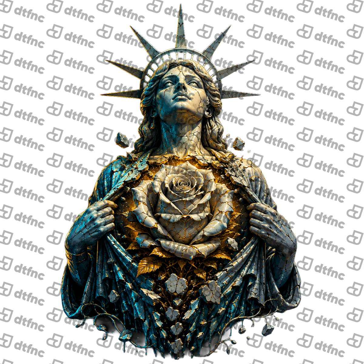 Art – Liberty's Blooming Heart