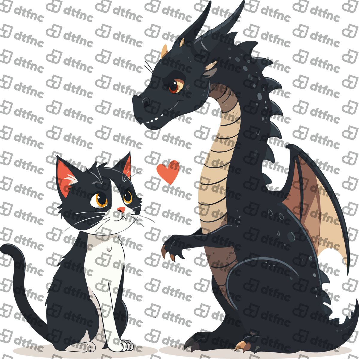 Animals - Dragon's Best Friend Cat