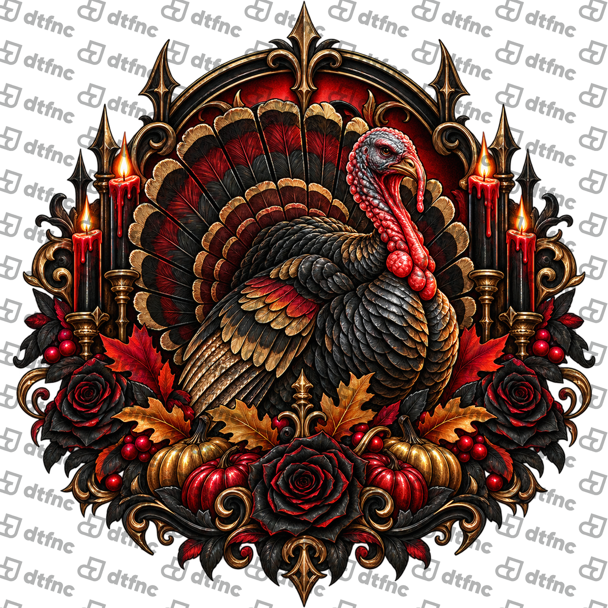 Thanksgiving - Gothic Harvest Turkey