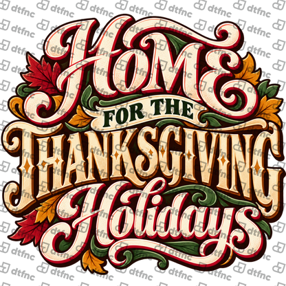 Thanksgiving - Home for the Thanksgiving Holidays