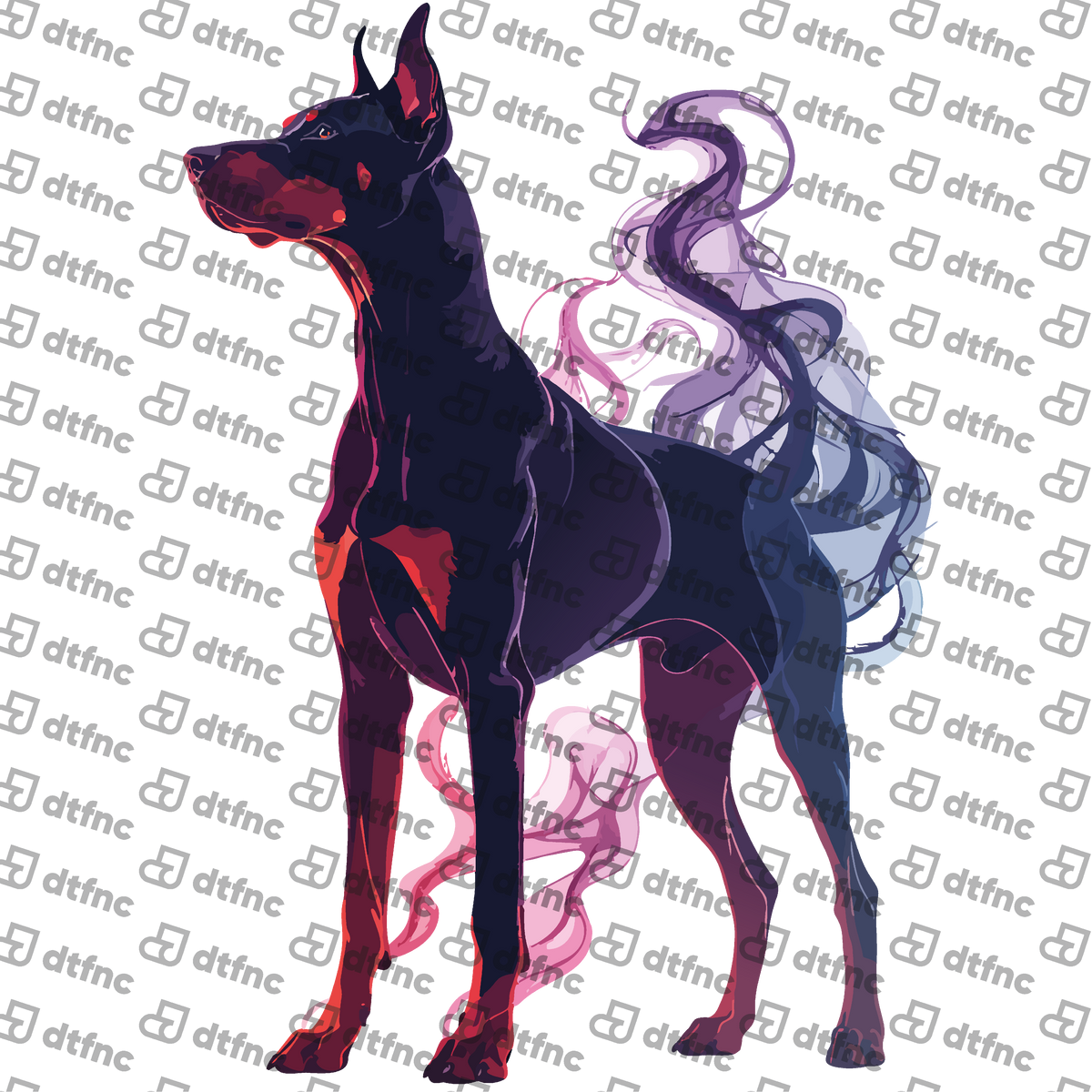 Animals - Mystic Smoke Doberman