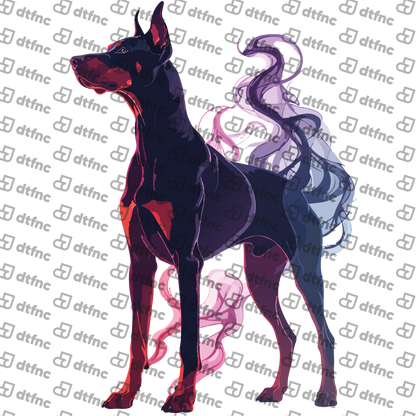 Animals - Mystic Smoke Doberman