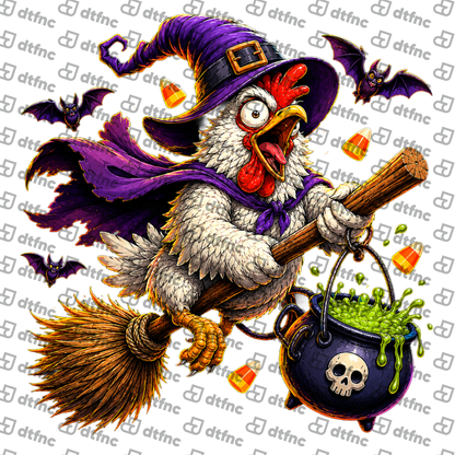 Halloween - Broomstick Witch Chicken