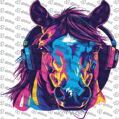 Animals - Neon Rhythm Horse