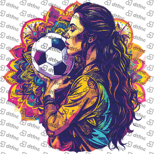 Soccer - Floral Soccer Passion