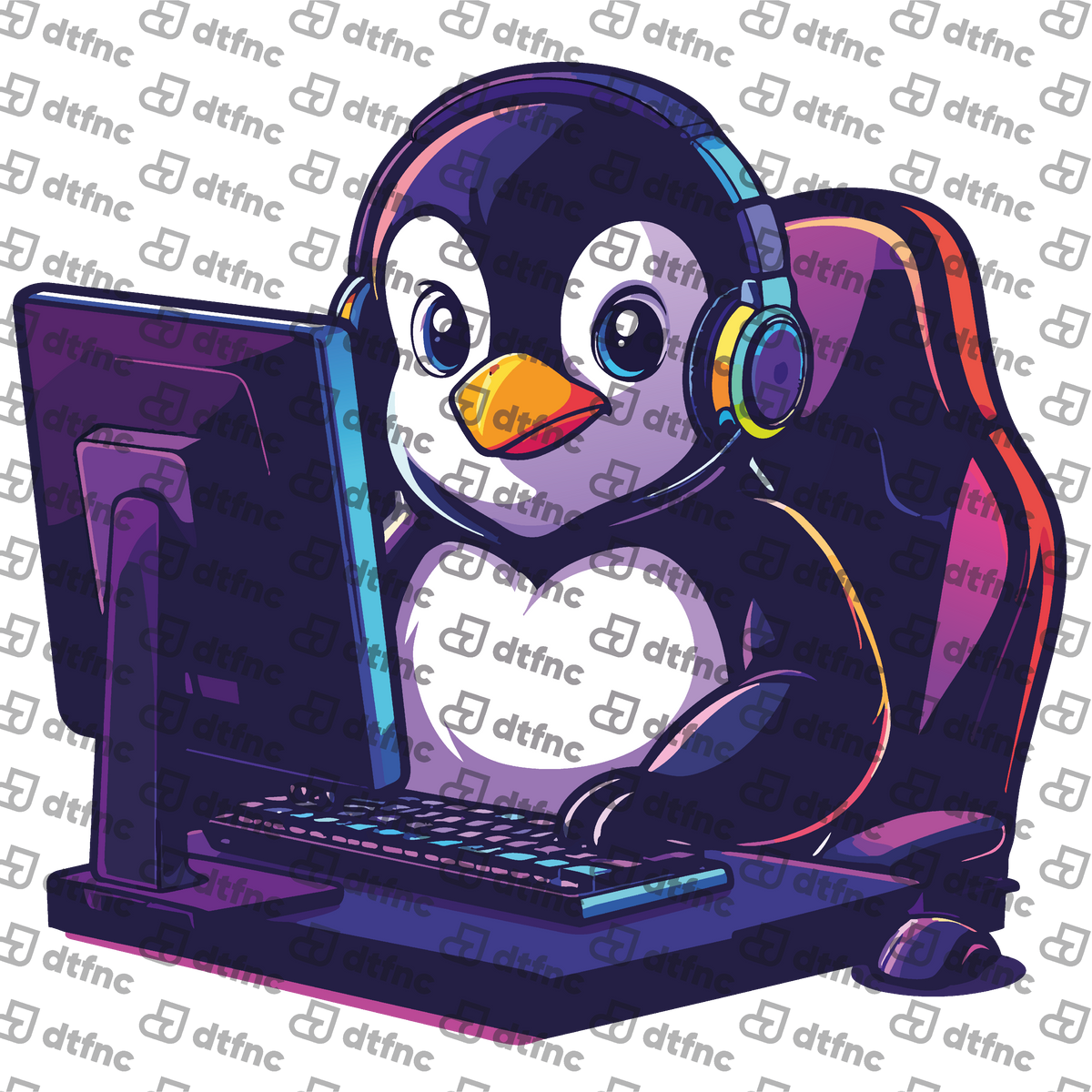 Animals - Pro Gamer Penguin