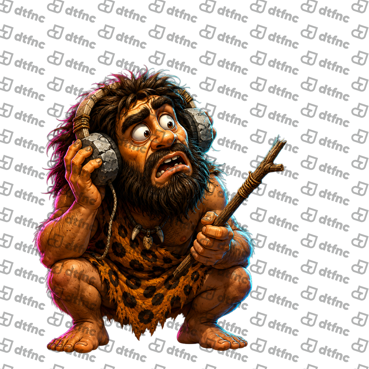 Warriors & Legends - The Caveman's Stone Age Headphones