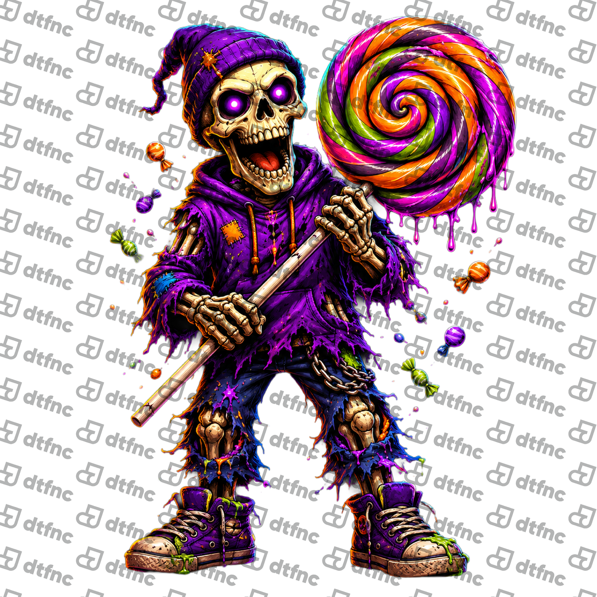 Halloween - Sweet Tooth Skeleton