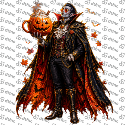 Halloween - Vampire Pumpkin Latte