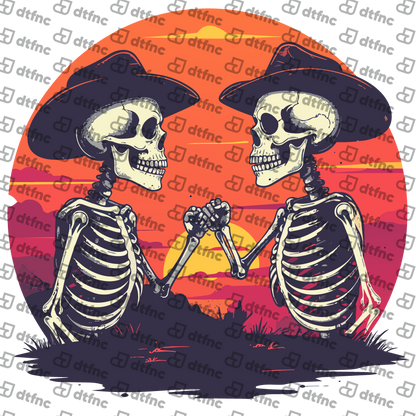 Warriors & Legends – Sunset Outlaw Handshake