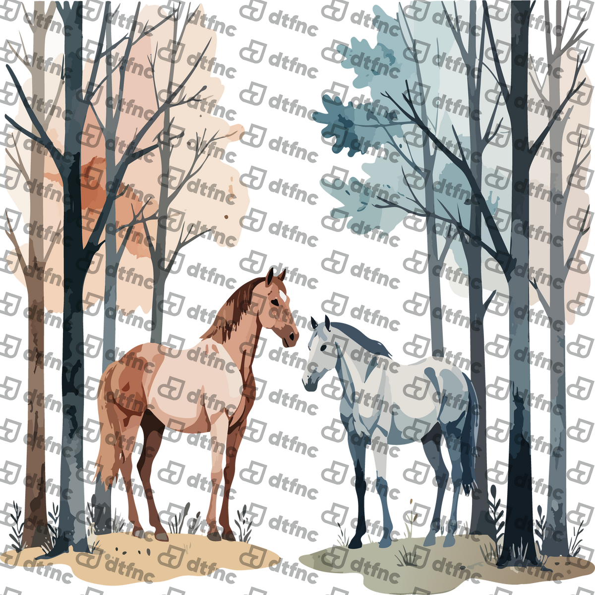 Animals - Forest Horse Harmony