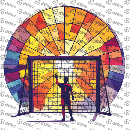 Soccer - Stained Glass Guardian