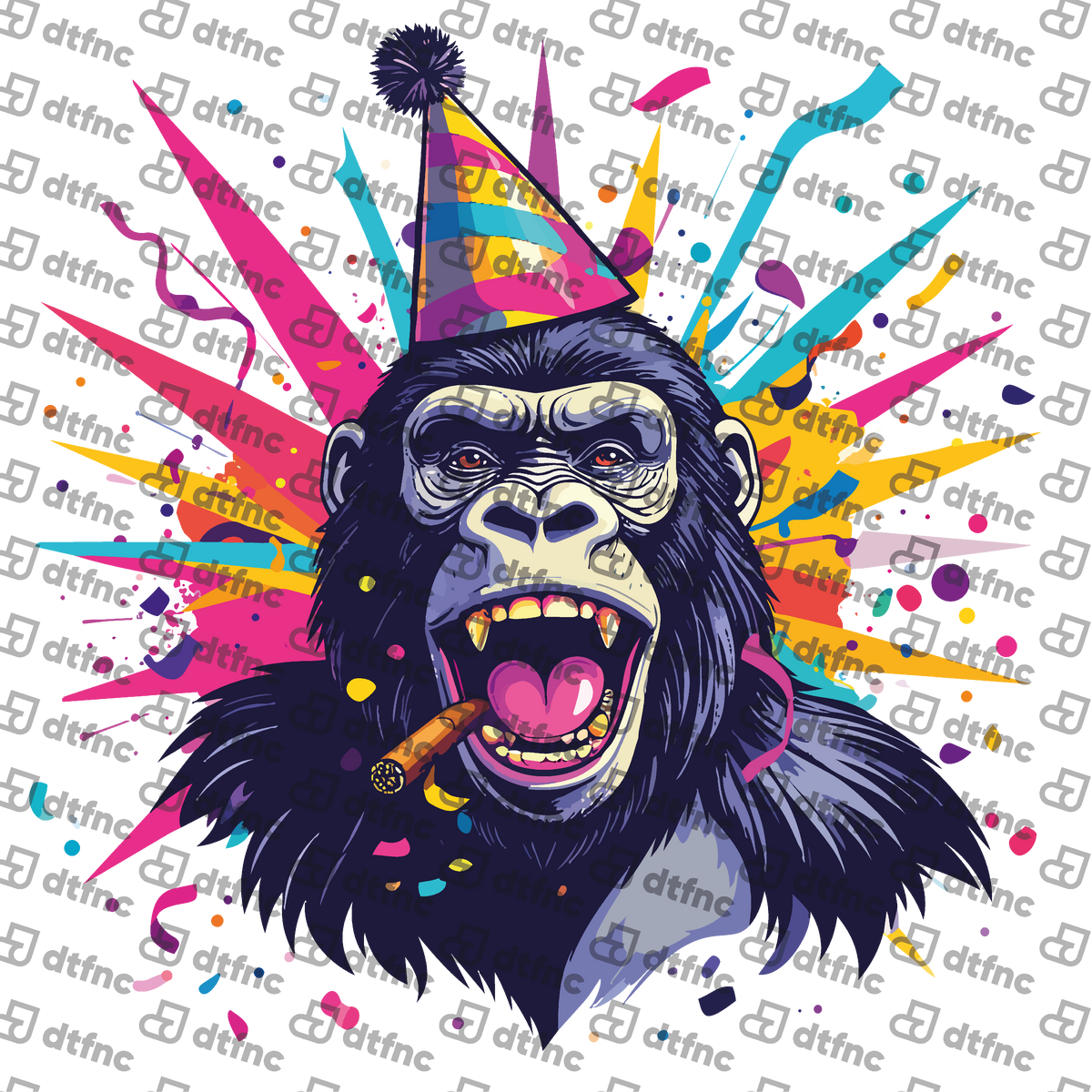 Animals - Roaring Party Gorilla