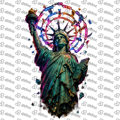 Art - Neon Halo Liberty