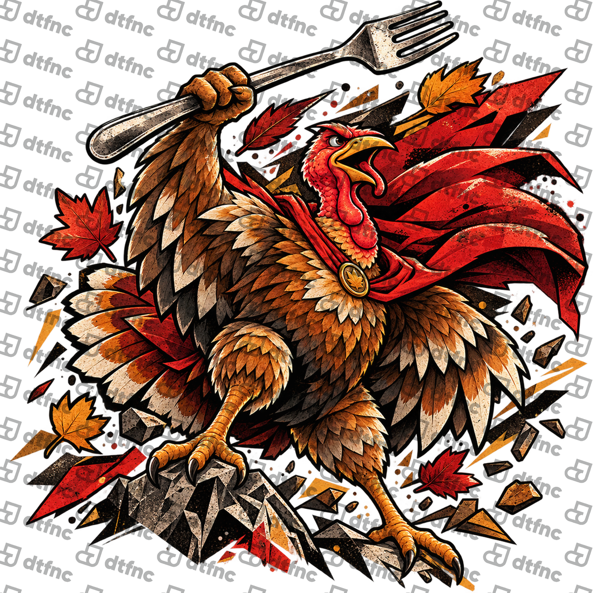Thanksgiving - Legendary Turkey Warrior
