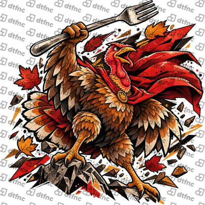 Thanksgiving - Legendary Turkey Warrior