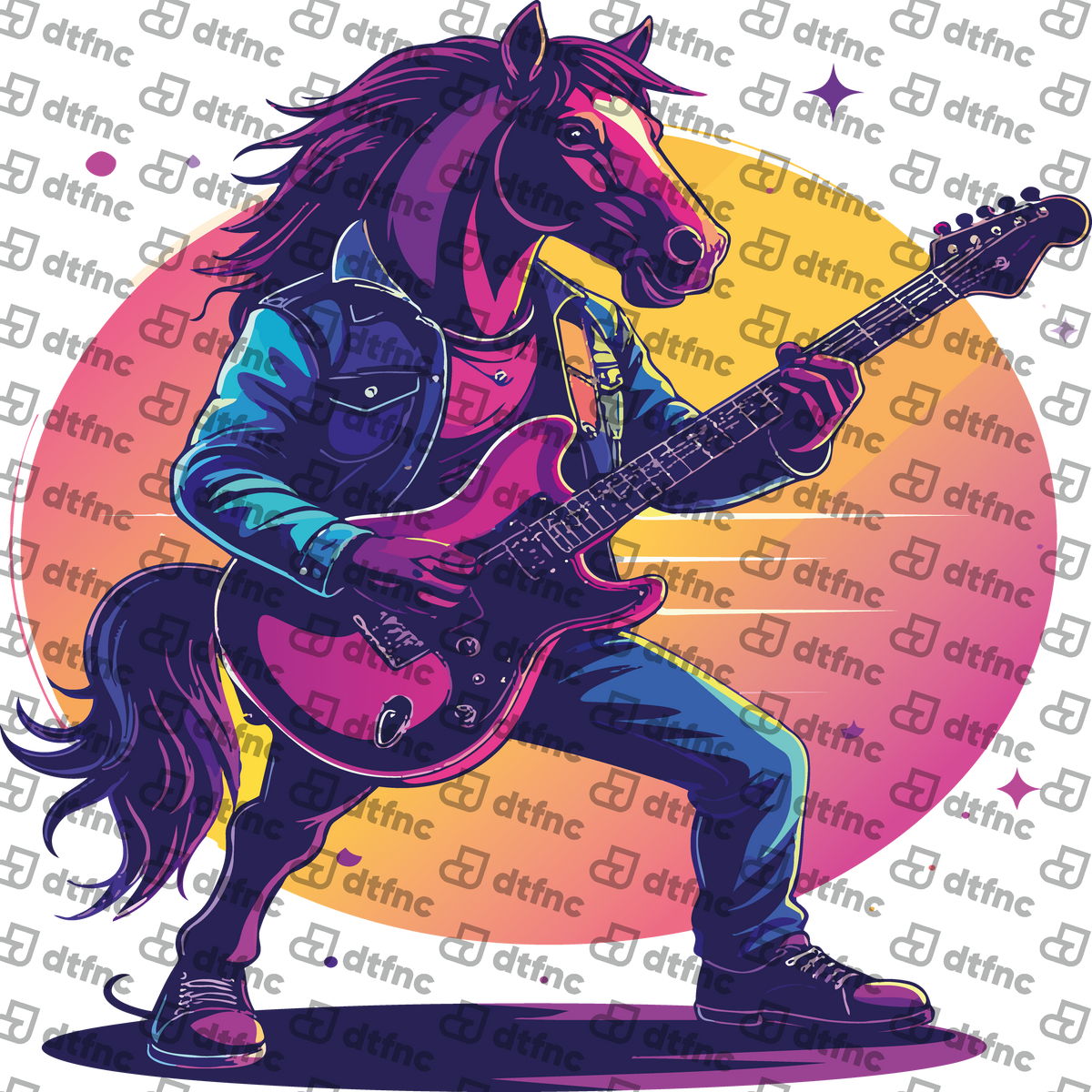 Animals - Neon Rock Stallion