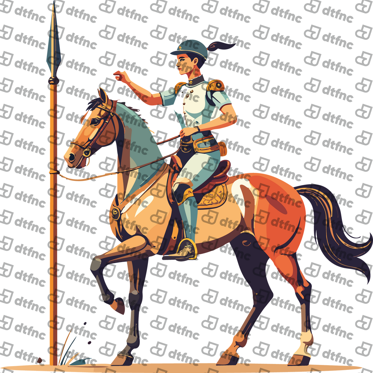 Animals - Noble Cavalry Horseman