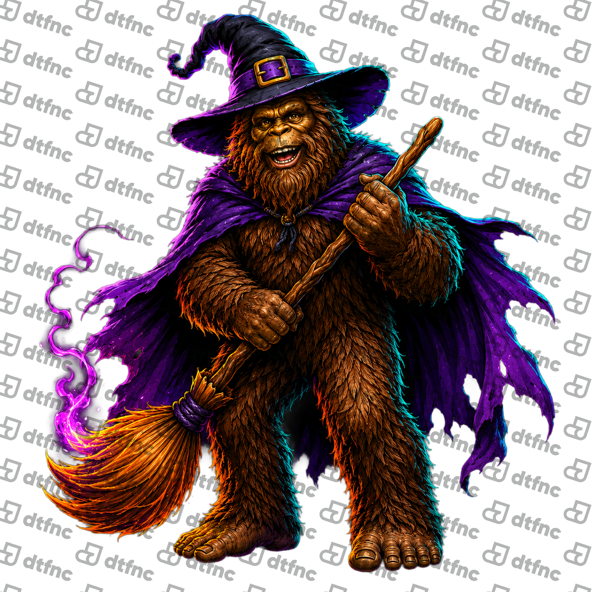 Halloween - Enchanted Witch Bigfoot