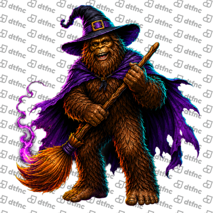 Halloween - Enchanted Witch Bigfoot