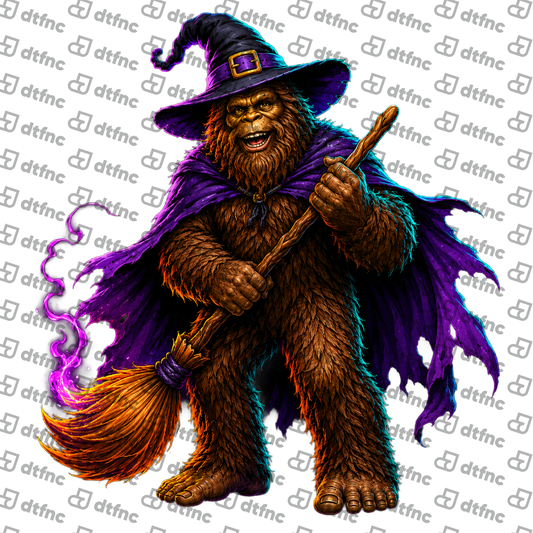 Halloween - Enchanted Witch Bigfoot