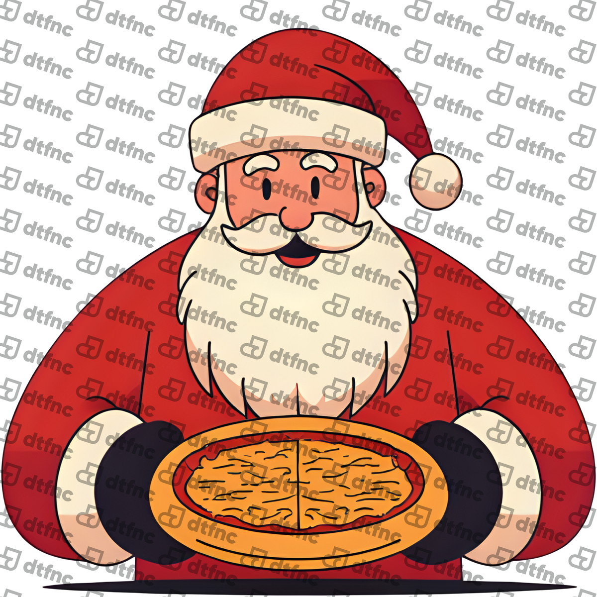 Christmas - Pizza Party Santa