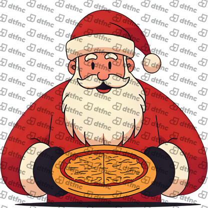 Christmas - Pizza Party Santa
