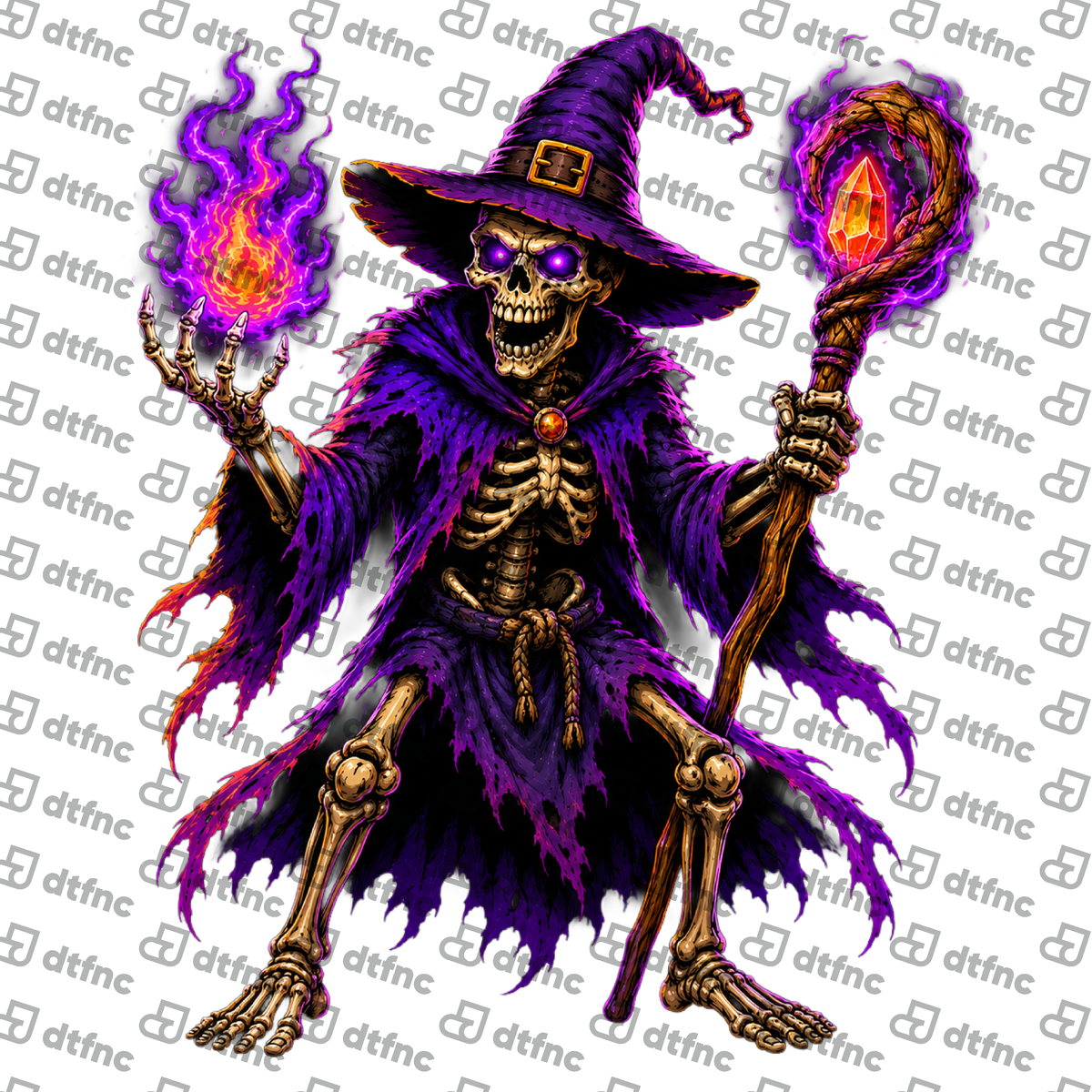 Halloween - Skeleton Witch