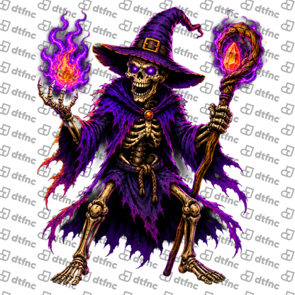 Halloween - Skeleton Witch