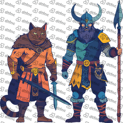 Animals - Viking Warrior Cat