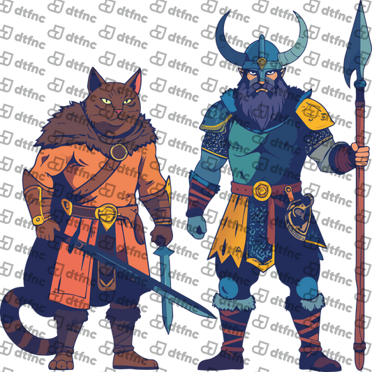 Animals - Viking Warrior Cat