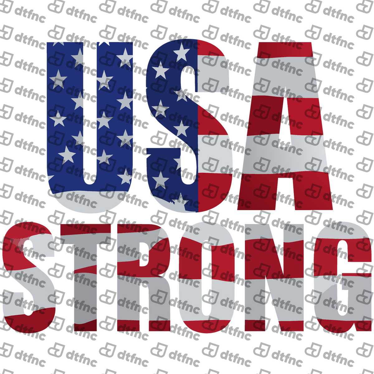 4th of July - USA Strong Flag