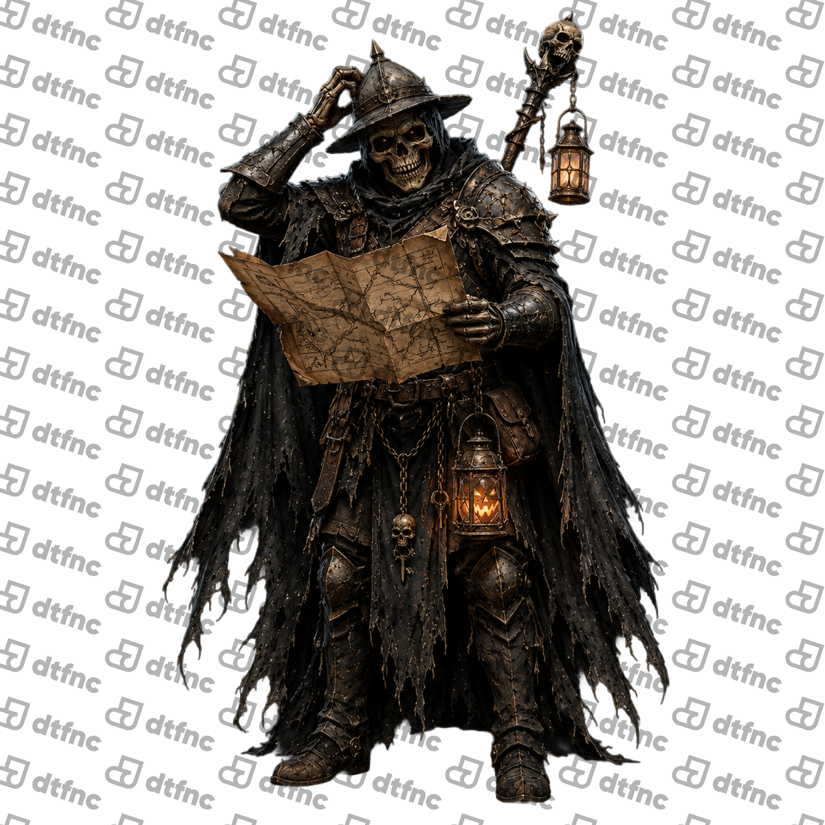 Halloween - Skeleton Lost Traveler