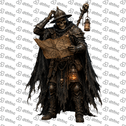 Halloween - Skeleton Lost Traveler