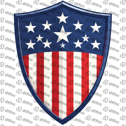 4th of July - Star-Spangled Hero Shield
