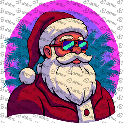 Christmas - Tropical Synthwave Santa