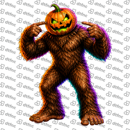 Halloween - Jack-O'-Lantern Bigfoot