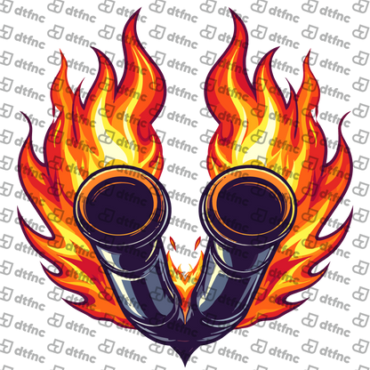 Warriors & Legends - Inferno Twin Exhaust