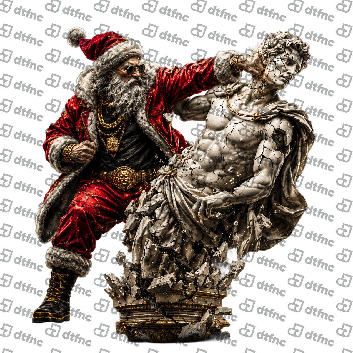 Art – Santa's Marble Knockout