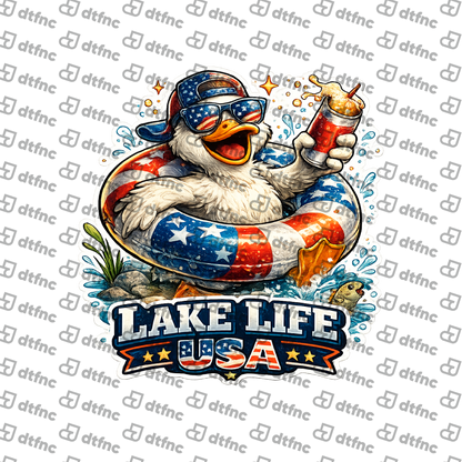 4th of July - Lake Life USA